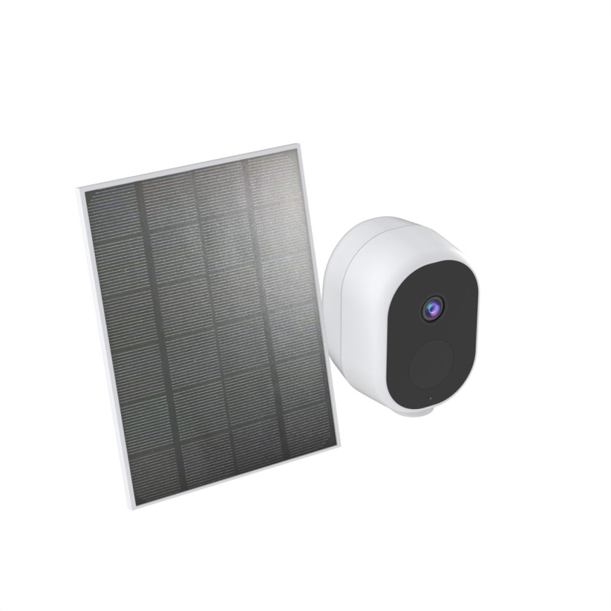 Immax NEO 07802L - Smart-Outdoor-Solarkamera mit Sensor BARREL 5000 mAh Wi-Fi Tuya IP65
