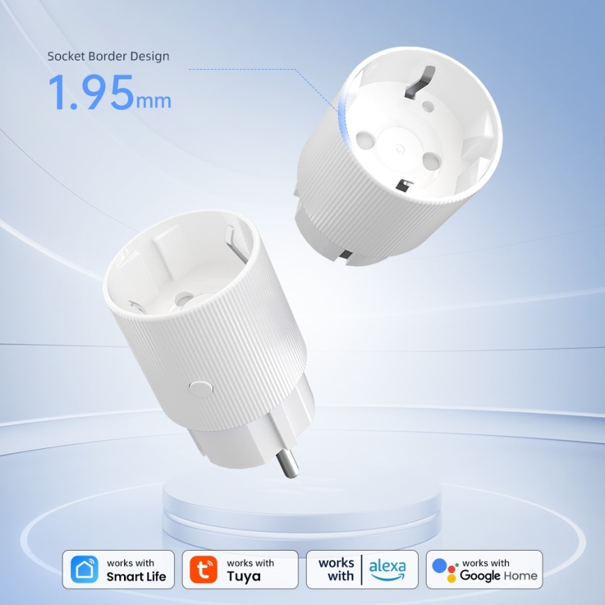 Immax NEO 07813L - Intelligente Steckdose F 3500W Wi-Fi