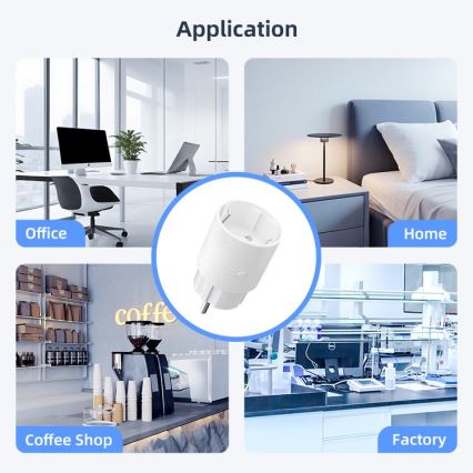 Immax NEO 07813L - Intelligente Steckdose F 3500W Wi-Fi