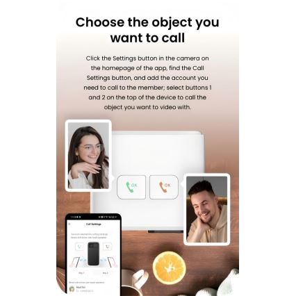 Immax NEO 07814L - Intelligente Innenkamera mit 4‑MP‑Sensor, 5 V und Wi‑Fi