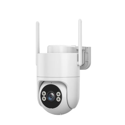 Immax NEO 07819L - Intelligente Außenkamera mit 4‑MP‑Sensor, 5V, IP65, Wi‑Fi