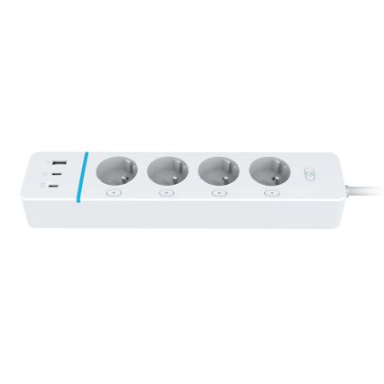 Immax NEO 07821L - Steckdosenleiste NEO LITE Smart 4AC+1xUSB+2xUSB C Wi-Fi