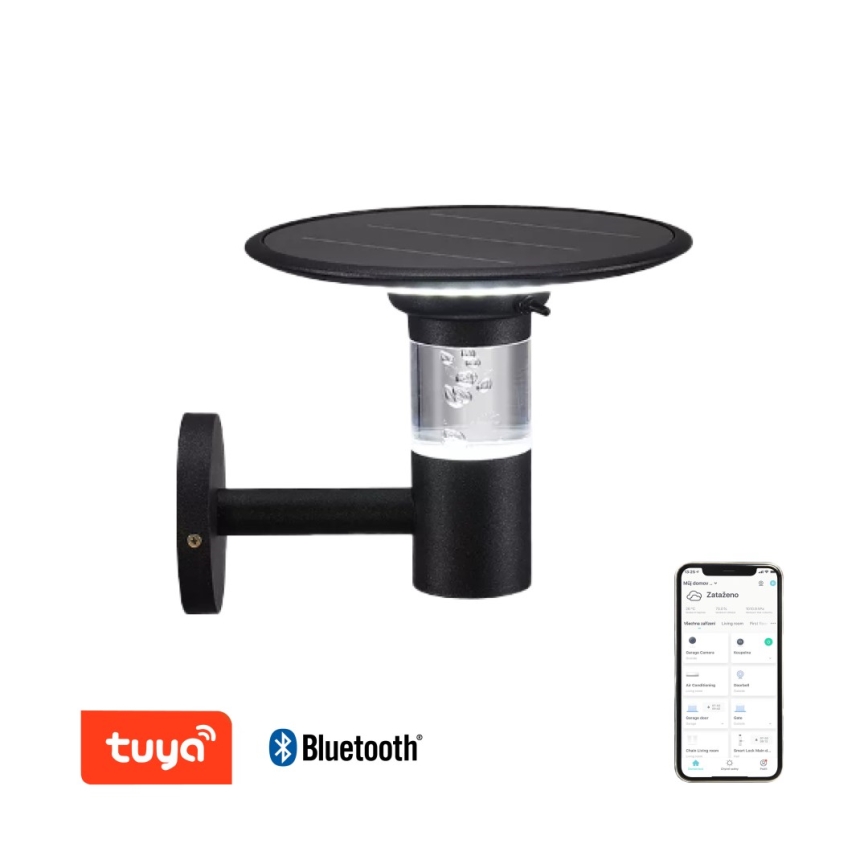 Immax NEO 07907L - LED RGB+CW/W Dimmbare Solar-Wandleuchte BUBBLES LED/2W/5,5V IP54 Tuya 4000 mAh