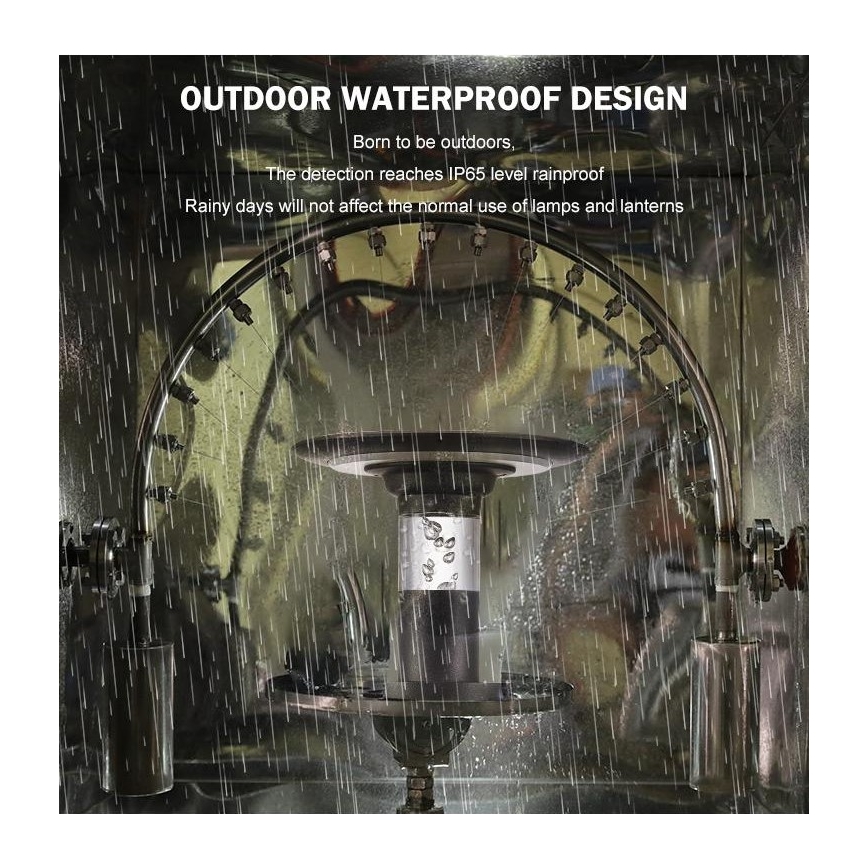 Immax NEO 07908L - LED RGB+CW/W Dimmbares Solarlicht LED/2W/5V IP54 Tuya 4000 mAh