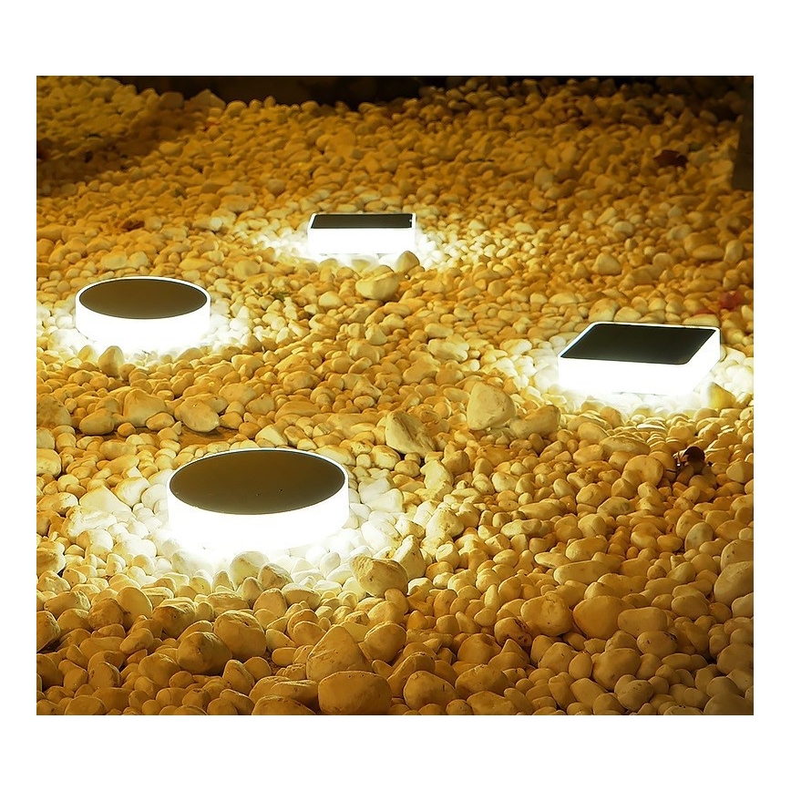 Immax NEO 07911L - LED RGB dimmbares Solarleuchte mit Sensor NEO LITE LED/1W/5V eckig IP54 Tuya 1300 mAh