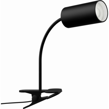 Immax NEO 08293L - Flexible Klemmleuchte PUNTO 1xGU10/9W/230V schwarz