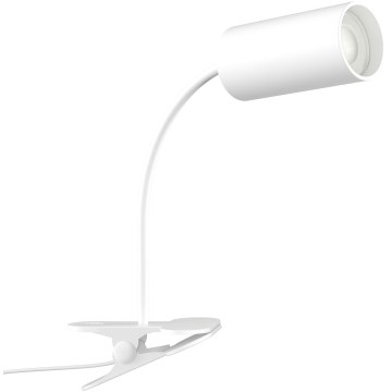 Immax NEO 08294L - Flexible Klemmlampe PUNTO 1xGU10/9W/230V weiß