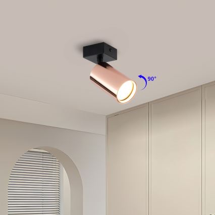 Immax NEO 08301L - Spotleuchte PUNTO 1xGU10/9W/230V Roségold