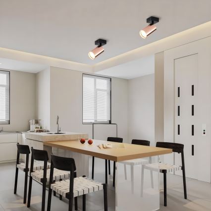 Immax NEO 08301L - Spotleuchte PUNTO 1xGU10/9W/230V Roségold