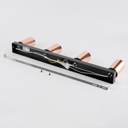 Immax NEO 08303L - Deckenstrahler PUNTO 4xGU10/9W/230V Roségold