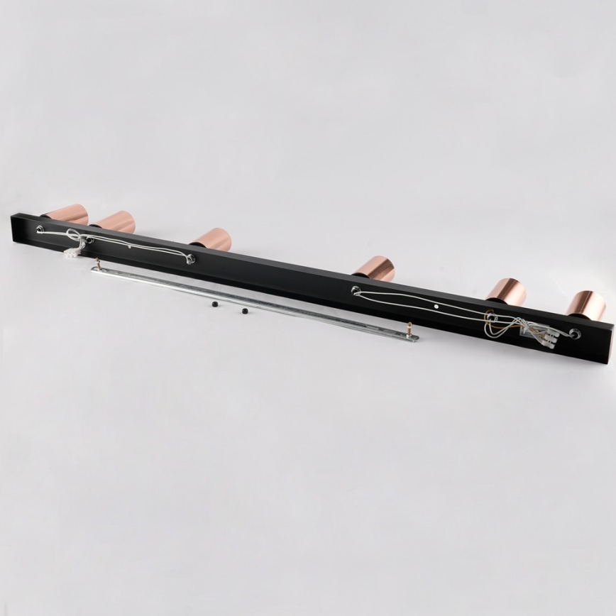 Immax NEO 08305L - Deckenspot PUNTO 6xGU10/9W/230V Roségold