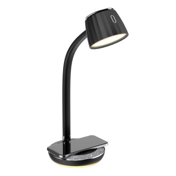 Immax NEO 08996L - Dimmbare LED-Tischleuchte mit kabelloser Aufladung PERLA LED/1,5W + LED/6W/230V 3800-4300K