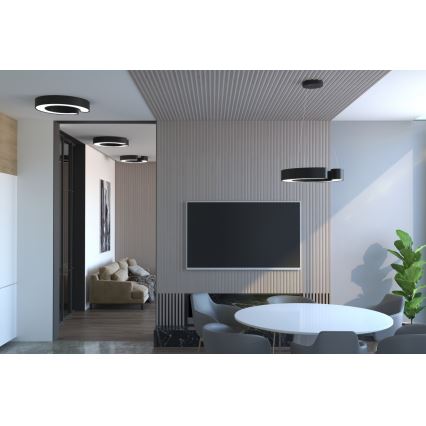 Immax NEO 7133 - LED SMART Dimmbare Deckenleuchte CÉČKO LED/52W/230V + Fernbedienung 60 cm Tuya ZigBee