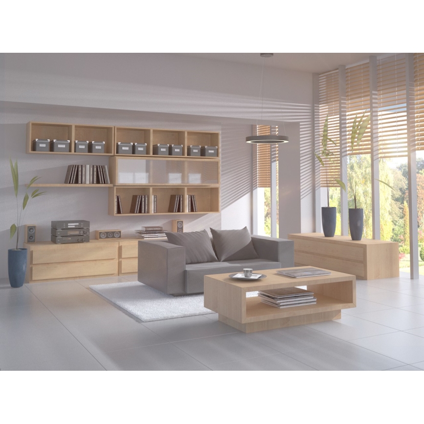 Immax NEO - Dimmbare LED Hängeleuchte PASTEL LED/52W/230V 60 cm weiß Tuya