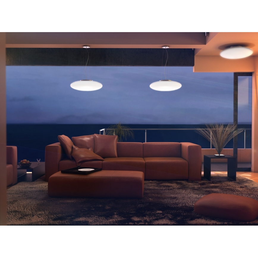 Immax NEO - Dimmbare LED RGB Hängeleuchte ELIPTICO 3xE27/8,5W/100-240V + Fernbedienung Tuya