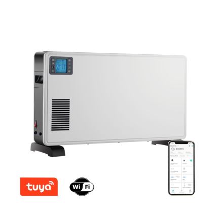 Immax NEO 07760L – Elektrische Konvektorheizung 1000/1300/2300W LCD/Timer/TURBO/Thermostat Wi-Fi Tuya + Fernbedienung