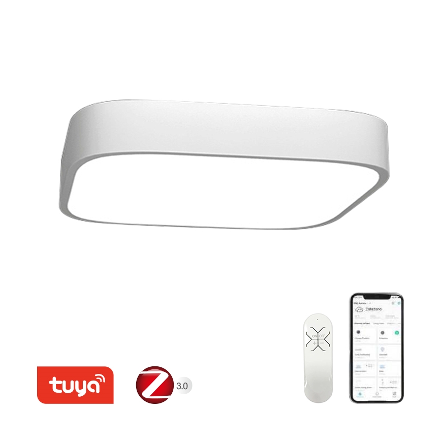 Immax NEO - LED Deckenleuchte mit Fernbedienung RECUADRO LED/67W/230V Tuya