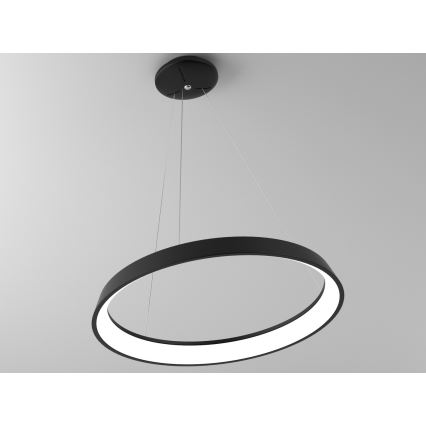 Immax NEO - LED Dimmbare Hängeleuchte LIMITADO LED/39W/230V 60 cm schwarz Tuya