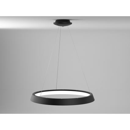 Immax NEO - LED Dimmbare Hängeleuchte LIMITADO LED/39W/230V 60 cm schwarz Tuya