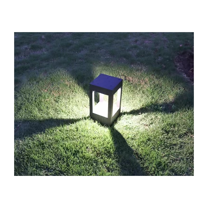 Immax NEO 07902L - LED RGB+CCT Dimmbar für den Außenbereich Leuchte NEO LITE CUBE LED/10W/230V 2700-6500K IP67 Wi-Fi Tuya schwarz