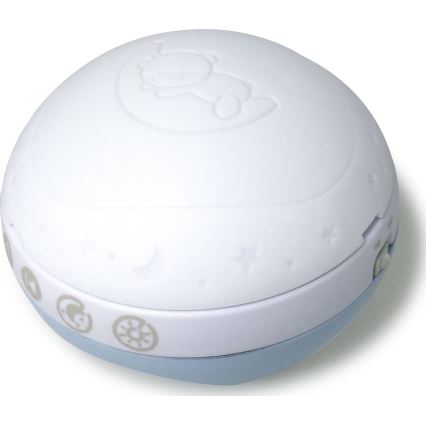 Infantino - Mobile mit Melodie 3in1 für das Babybett, 3xAAA, blau