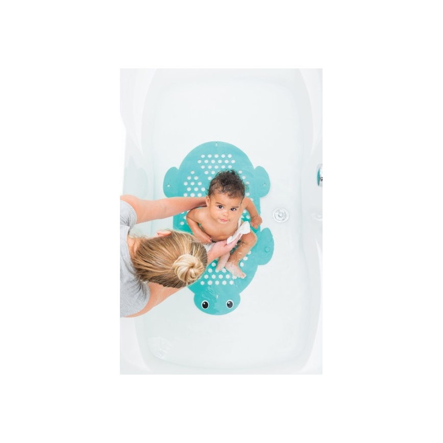 Infantino - Anti-Rutsch-Badematte 2-in-1 Schildkröte