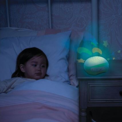 Infantino - Babybett-Mobile mit Melodie 3in1 3xAA grün