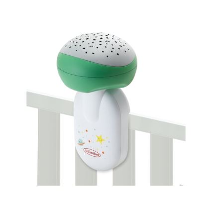 Infantino - Babybett-Mobile mit Melodie 3in1 3xAA grün
