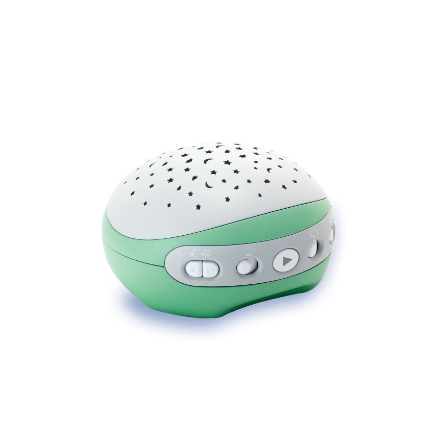Infantino - Babybett-Mobile mit Melodie 3in1 3xAA grün