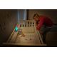 Infantino - Kinderlampe mit Projektor 3xAA blau