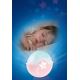 Infantino – Kleine Kinderlampe mit Projektor 3xAA rosa