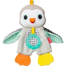 Infantino – Plüschtier mit Beißring Pinguin