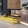 InFire – BIO-Eckkamin 100x50 cm 3kW bifazial
