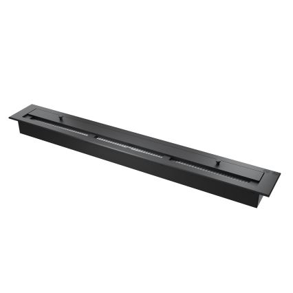 InFire – BIO-Eckkamin 110x45 cm 3kW schwarz