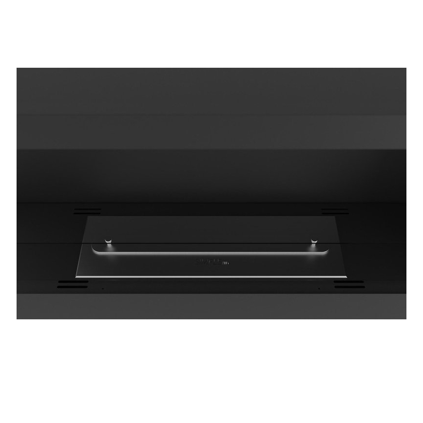 InFire - BIO-Eckkamin 45x90 cm 3kW schwarz