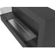 InFire - BIO-Eckkamin 45x90 cm 3kW schwarz