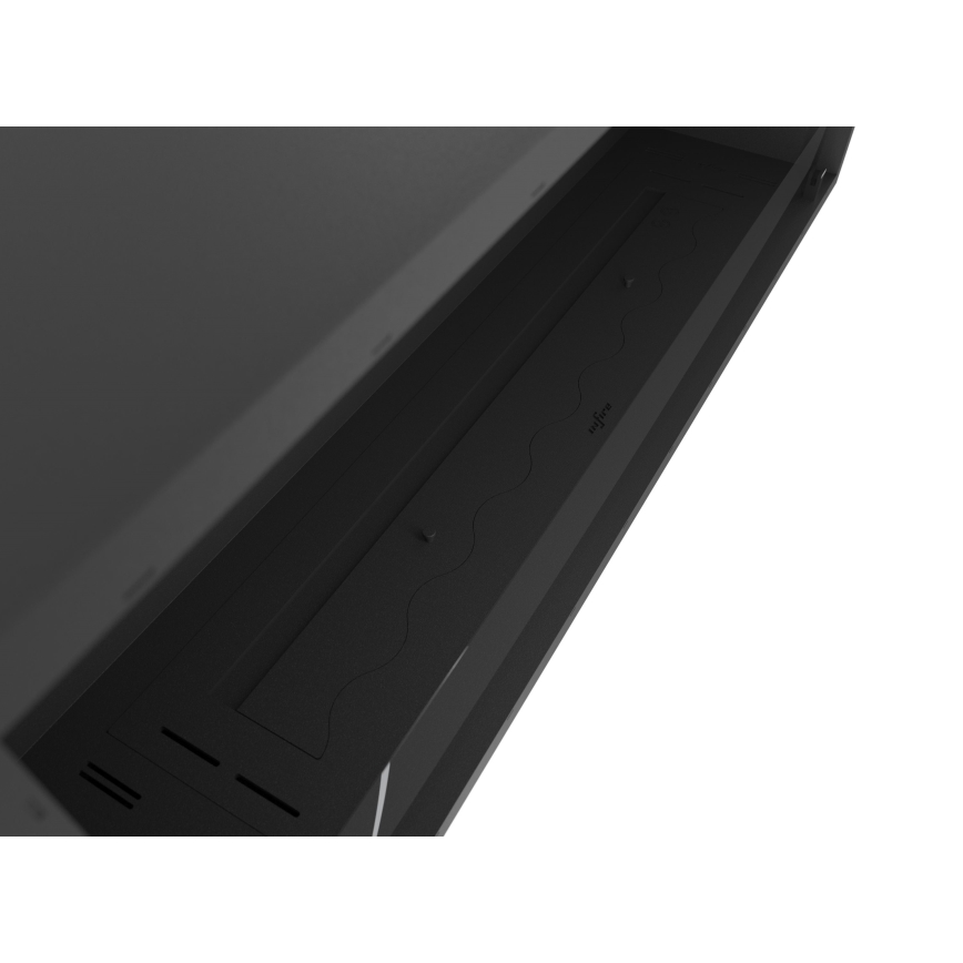 InFire - BIO-Einbaukamin 49,4x124,4 cm 6kW schwarz