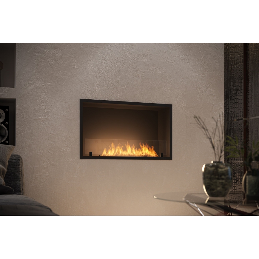 InFire - BIO-Einbaukamin 49,4x84,4 cm 3,5kW schwarz