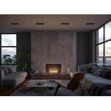 InFire - BIO-Einbaukamin 49,4x84,4 cm 3,5kW schwarz