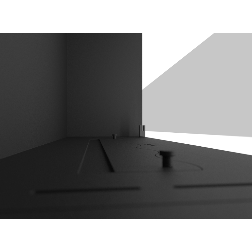 InFire - BIO-Einbaukamin 49,4x84,4 cm 3,5kW schwarz