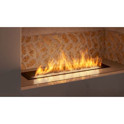 InFire - BIO-Einbaukamin 7,5x80 cm 6kW schwarz