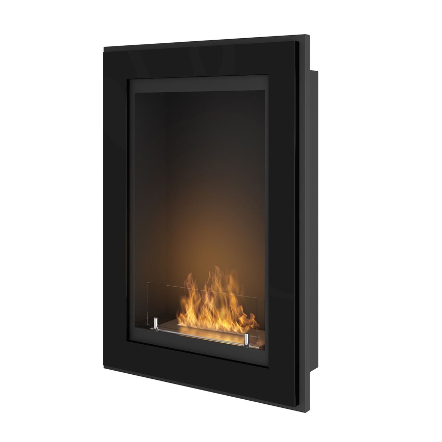 InFire - BIO-Einbaukamin 79x55 cm 3kW schwarz