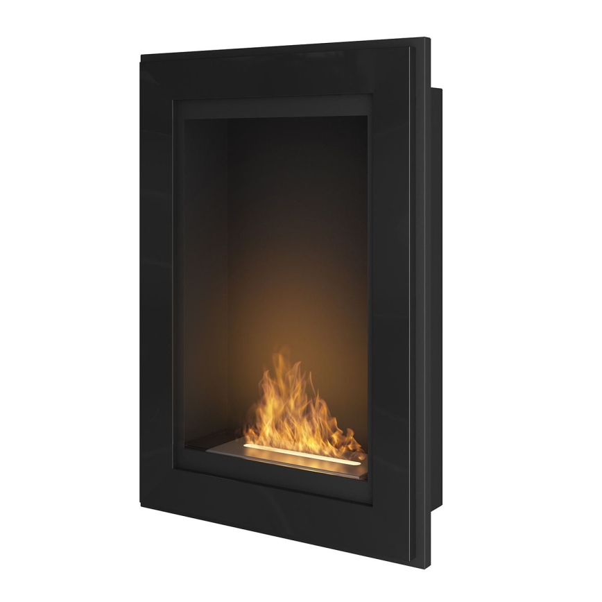 InFire - BIO-Einbaukamin 79x55 cm 3kW schwarz