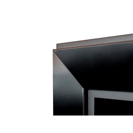 InFire - BIO-Einbaukamin 79x55 cm 3kW schwarz