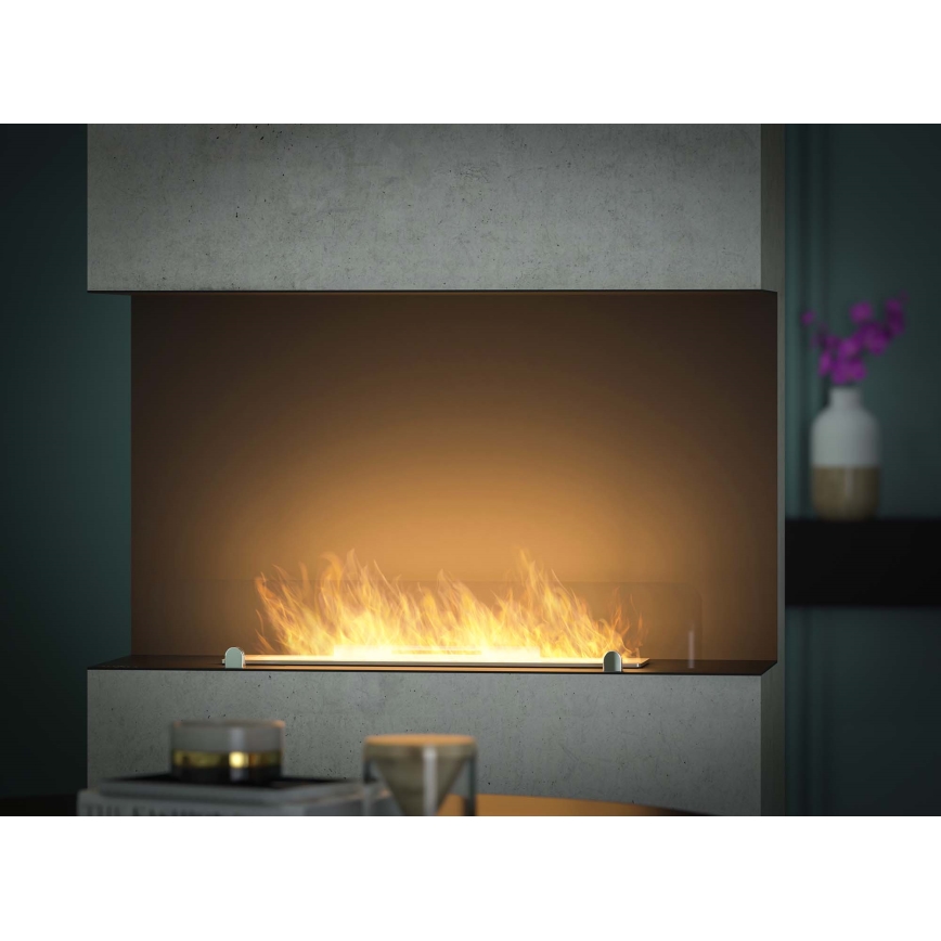 InFire – BIO-Einbaukamin 80x45 cm 3kW schwarz