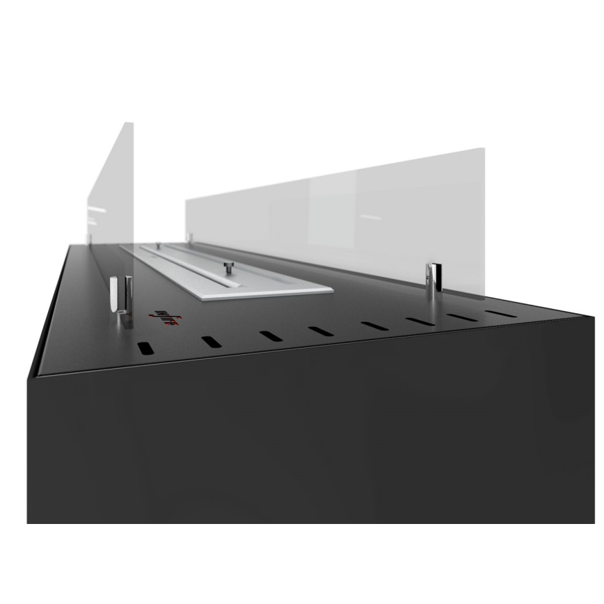 InFire - BIO-Kamin 110x65 cm 3,5kW schwarz