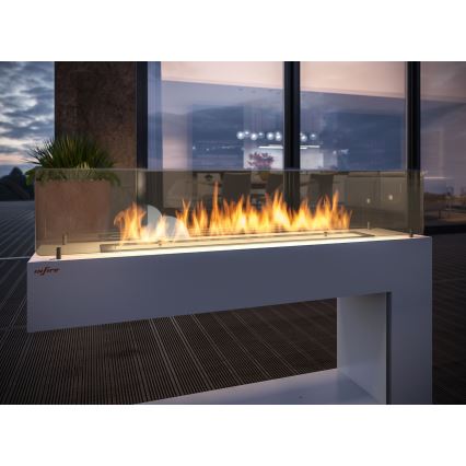 InFire – BIO-Kamin 110x85,5 cm 3kW weiß