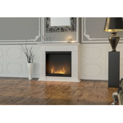 InFire – BIO-Kamin 115x100 cm 3kW weiß