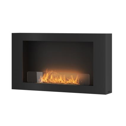 InFire – BIO-Wandkamin 100x56 cm 3kW schwarz