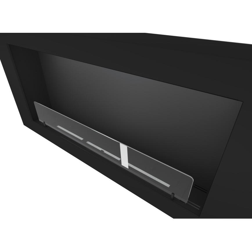 InFire – BIO-Wandkamin 120x56 cm 3kW schwarz